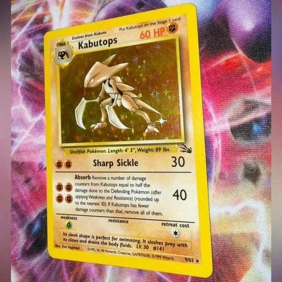 Kabutops - Holo 9/62 Fossil 1999 wizards of the coast pokemon card tcg - www.rajagirimanappuram.com Kabutops - Holo 9/62 Fossil 1999 wizards of the coast pokemon card tcg - www.rajagirimanappuram.com